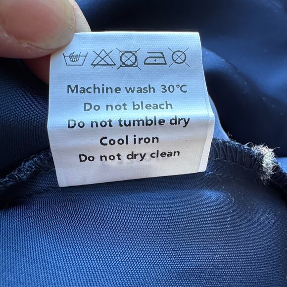 NWT UOOZEE Blue Flowy Maxi Dress - Picture 11 of 12